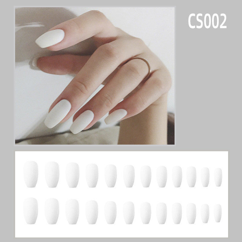 Fake Nails Wear Nails Autumn And Winter Frosted Personality Waterproof Ballet Nails Fake Nails Wear Nails Autumn And Winter Frosted Personality Waterproof Ballet Nails